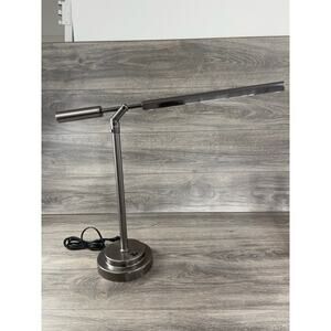 OTT-LITE 13 Natural Light Infinity Desk Lamp MCM Post Modern Drafting Lamp Read!